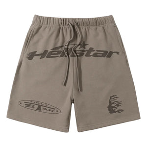 Vintage Hellstar Graphic Casual Drawstring Shorts - Foreign Drip