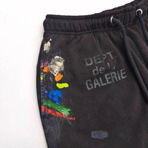 Gallery Dept Printed Hip-Hop Sweats Trousers - Foreign Drip