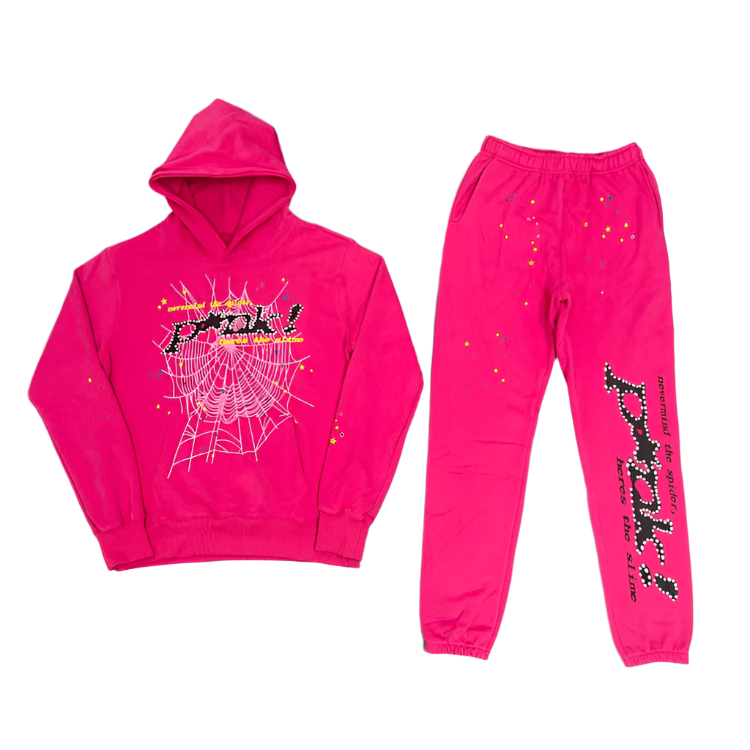 Y2k Spider Worldwide Graphic Punk Hoodie Tracksuit & Sweatpants - Foreign Drip